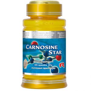 Carnosine Star zawiera karnozynę, która pomaga opóźnić proces starzenia.