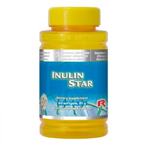 INULIN STAR zawiera naturalną inulinę - prebiotyk, który stymuluje wzrost korzystnej mikroflory jelitowej.