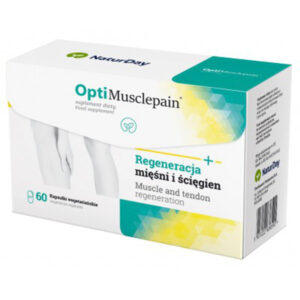 Opti Musclepain wspiera regenerację mięśni i ścięgien.