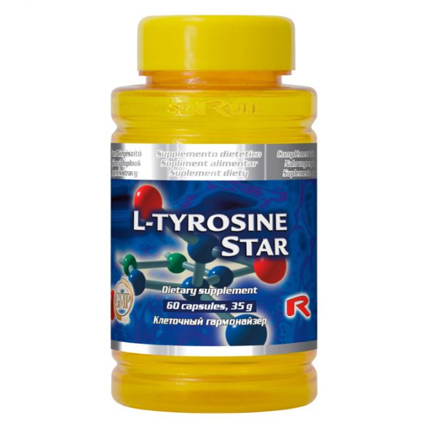 L-TYROSINE STAR zawiera tyrozynę, aminokwas niezbędny do prawidłowej pracy mózgu.